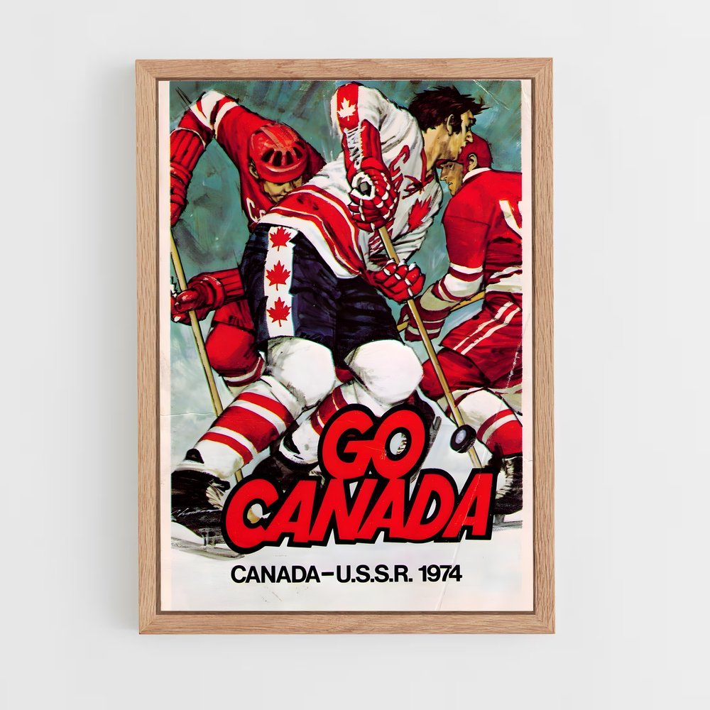 Poster L'Esprit du Canada – affiche Hockey sur glace (vue 4)